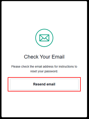 resend email
